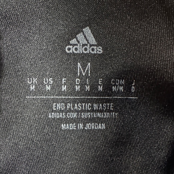 Adidas Black Shorts with Gray and White Accents - Picture 6 of 6